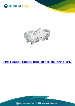 Five-Function-Electric-Hospital-Bed-MD-FEHB-4012