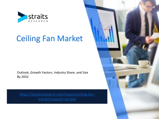 Ceiling Fan Market growing at a CAGR of 4.7% during the forecast period (2024–20