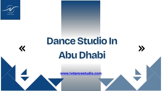Experience Top Dance Classes at Abu Dhabi's Studio