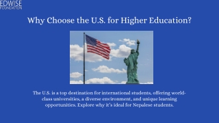 Your Path to Higher Education in the USA.