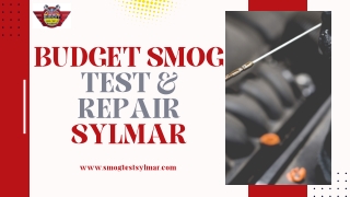 Budget Smog Test & Repair Sylmar