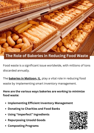 The Role of Bakeries in Reducing Food Waste