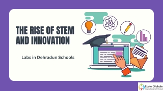 The Rise of STEM and Innovation Labs in Dehradun Schools