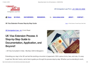 Step-by-Step Guide to Your UK Visa Extension _  919819127002