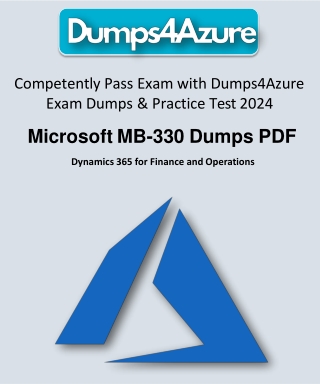 Pass Your MB-330 Exam with Confidence Using Dumps4Azure
