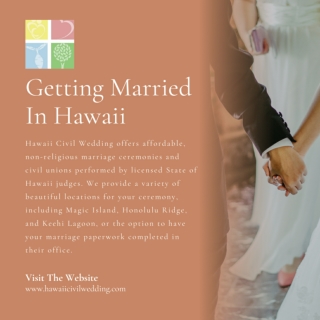 Getting Married In Hawaii