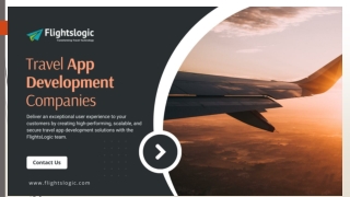 Travel App Development Companies