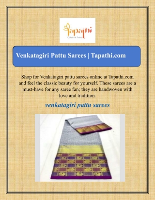 venkatagiri pattu sarees