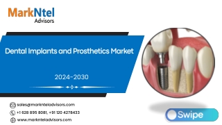 Global Dental Implants and Prosthetics Market Research Report Forecast (2024-2030)