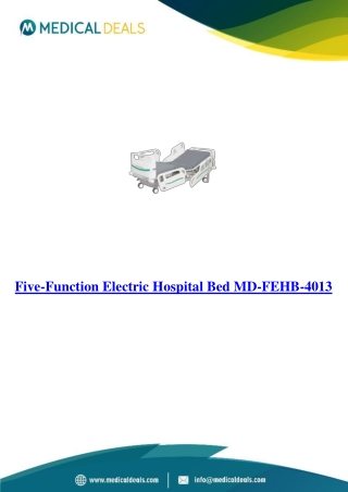 Five-Function-Electric-Hospital-Bed-MD-FEHB-4013