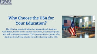 Top 10 Reasons to Study in the USA
