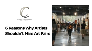 6 Reasons Why Artists Shouldn’t Miss Art Fairs