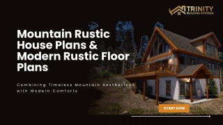 Mountain Rustic House Plans for Every Need