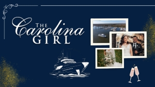 Yacht Wedding Packages Charleston - The Carolina Girl