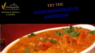 Authentic Indian Restaurant in Amsterdam | Annapurna Kitchen