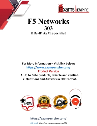 303 Questions and Answers pdf dumps
