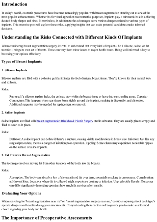 Understanding the Dangers Associated with Various Types of Implants