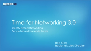 Time for Networking 3.0