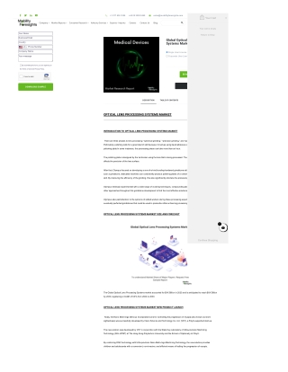 Global Optical Lens Processing Systems Market: Competitive Landscape