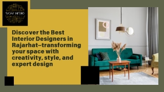 Discover the Best Interior Designers in Rajarhat—transforming your space with creativity, style, and expert design