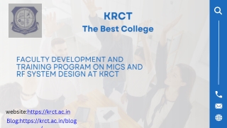 Faculty Development and Training Program on MICs and RF System Design at KRCT (1) (1)