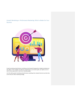 growth marketing vs performance marketing