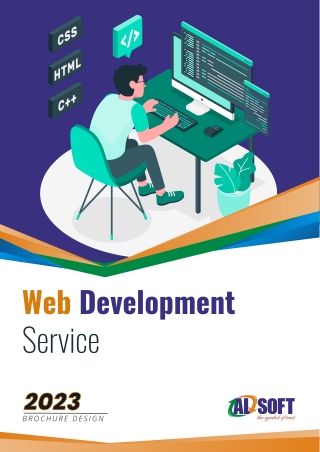 Web development brochure