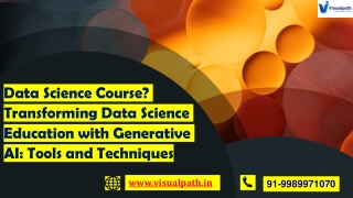 Data Science With Generative Ai Course | Data Science With Generative Ai
