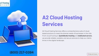 Best Cloud Hosting Solutions Provider in USA
