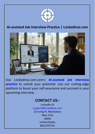 Ai-assisted Job Interview Practice  Lockedinai.com
