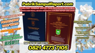 0821-4773-7105 Pabrik Map Raport K13 Sampul Ijazah Balikpapan Timur