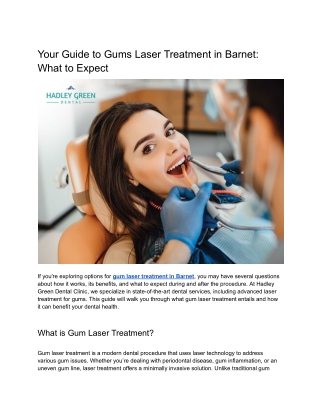 Your Guide to Gums Laser Treatment in Barnet_ What to Expect (1)