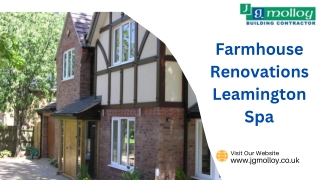 Farmhouse Renovations Leamington Spa