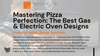 Mastering Pizza Perfection The Best Gas & Electric Oven Designs