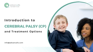 Introduction to Cerebral Palsy (CP) and Treatment Options