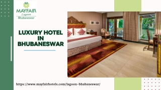 Luxury Hotel in Bhubaneswar