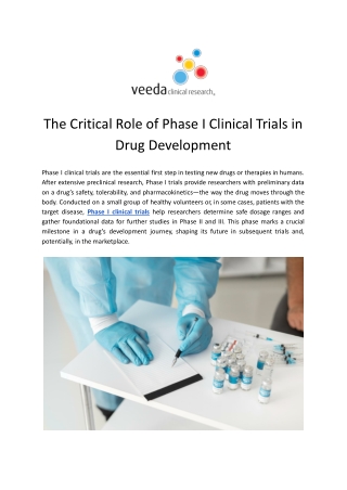 Phase I Clinical Trial