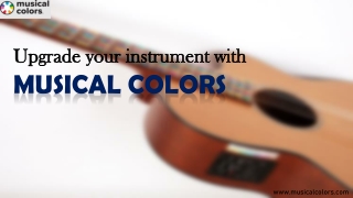 MUSICAL COLORS - A VISUAL MUSIC COLOR SYSTEM