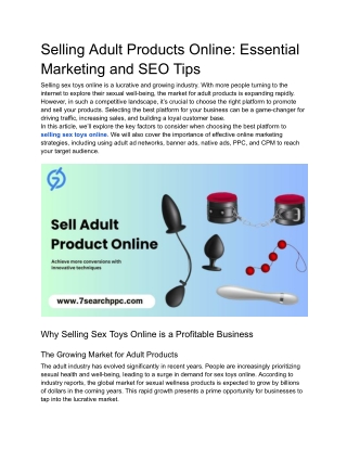 Selling Adult Products Online_ Essential Marketing and SEO Tips