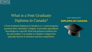 Post Graduate Diplomas in Canada: A Pathway to Career Success.