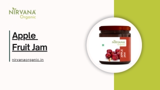 Apple Fruit Jam