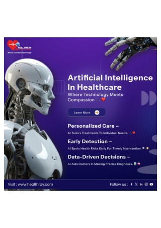 Artificial Intelligence in Healthcare : Where Technology Meets Compassion