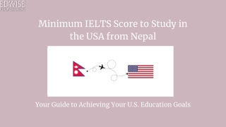 Achieving IELTS Success: Your Guide to U.S. Study Opportunities from Nepal.