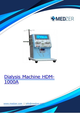 Dialysis Machine HDM-1000A