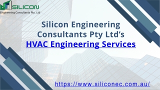 Get reliable HVAC CAD Drafting Services in Sydney, Australia.