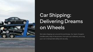 Car Shipping Company