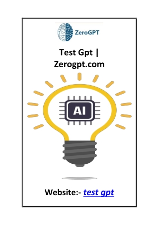 Test Gpt  Zerogpt.com