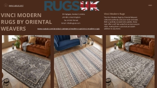 Vinci Modern Rugs by Oriental Weavers