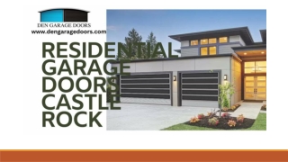 Transform Your Home’s Curb Appeal: The Impact of Custom Residential Garage Doors