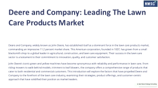 Deere-and-Company-Leading-The-Lawn-Care-Products-Market